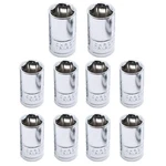 Dahszhi Shallow Socket 1/4 Inch Drive 10mm 6 Point -10pcs. Fixed Price $14.09.