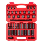 Tekton Sid91401 3/8" Drive 6-point Impact Socket Set, 41-piece. Fixed Price $148.00.