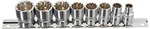 Titan 15202 3/8" Drive Metric Spline Socket Set, 8 Piece. Fixed Price $20.99.