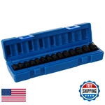Grey Pneumatic 9714m 1/4" Surface Drive Metric Socket Set 14 Pieces Standard. Fixed Price $56.23.