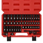 Ementol 49pcs 3/8" Drive Impact Socket Set, (5/16"-3/4", 8mm-22mm), Sae/metri.... Fixed Price $55.74.
