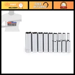 9-piece 3/8" Drive Deep Sae Socket Set, 6 Point, Durable Tool Kit For Mechanics. Fixed Price $52.99.