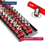 Ernst Mfg. 8493 Rd Socket Boss Tray High-density System With (2) Red 13". Fixed Price $39.58.