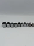 Vintage Craftsman G-series 3/8 Drive Sae 12-pt Socket Set Usa 1/4 To 13/16. Fixed Price $25.00.