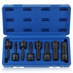 Leontool 8pcs Impact Allen Socket Set, 1/2" Drive Drive, Black. Fixed Price $30.90.
