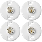 4 Pcs Medium Base E26 Lamp Holder Ceiling Light Sockets White Bulb Socket Inc.... Fixed Price $26.89.