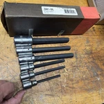 J5441-6xl Proto - 6 Piece 1/2" Drive Inch Hex Bit Socket Set 1/4 To 5/8". Fixed Price $59.99.