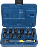 Vaco Vac4102 10-piece 2-in-1 Impact Flip Socket Set With Case, One Size. Fixed Price $71.99.