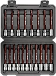 Llndei 3/8-inch Drive Extra Long Allen Hex Bit Socket Set 19pcs- Standard.... Fixed Price $41.09.
