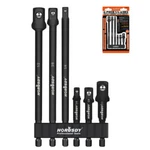 Horusdy 6pcs Impact Grade Power Drill Sockets Adapter Set 3" 6" Hex Shank Driver. Fixed Price $11.99.