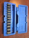 Cornwell Cbpi1m 12 Piece 1/4" Drive Bluepower 6 Point Metric Power Socket Set. Fixed Price $50.00.