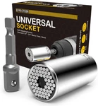 Universal Socket, Self-adjusting Socket Fits Standard 1/4'' - 3/4'' Metric 7mm-1. Fixed Price $15.75.