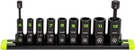 Gripedge Tools 9-pc - 1/4'' Drive Metric Rpt Socket Extractor Set One Size. Fixed Price $262.99.