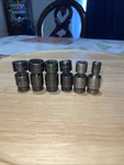 Matco Tools 6 Pcs 3/8" Drive Impact Swivel Socket Set 6point Standard. Fixed Price $90.00.