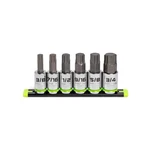 Gripedge Hex Bit Socket Set 6-pc - 1/2'' Drive Sae Rpt Driver Siz.... Fixed Price $199.50.