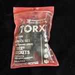 Vermont American 6 Pc 3/8 Drive E6 To E16 Torx Socket Set For Male Head Usa. Fixed Price $24.88.