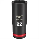 49-66-6283milwaukee Tool Shockwave Impact Duty 1/2"drive 22mm Deep 6 Point Sock. Fixed Price $20.72.