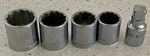 Easco Usa 5 Pc Lot 3/8" Drive Sockets & Extension 12 Point 3/4 13/16 5/8 11/16. Fixed Price $16.99.
