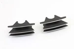 Finned Spark Plug Cover Set Black For Harley Milwaukee Eight 2017-up #25800061. Fixed Price $70.98.