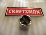 Craftsman 3/8" Dr Drive Shallow Sae Socket - 6pt 6 Pt Point Any Size In Inch. Fixed Price $10.95.