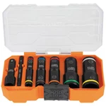Klein Tools 65618 Knect Flip-10 Heavy Duty Flip Impact Socket Set, Sae, 8-piece. Fixed Price $54.99.