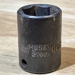 Husky 21mm Shallow Impact Socket 1/2" Drive 6 Point 27521 Vtg Usa. Fixed Price $29.95.