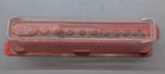 Snap-on Magnetic Socket Tray Organizer Pakld111 Red 3/8" Drive 11-standard Slot. Fixed Price $25.00.