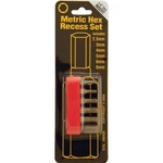 Best Way Tools 6-piece Hex Metric Insert Screwdriver Bit Set B86420. Fixed Price $10.65.