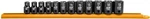 Gearwrench 12 Pc. 3/8" Drive 6 Pt. Standard Impact Socket Set, 3/8", Black. Fixed Price $51.99.