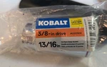 Kobalt 3/8in Drive 13/16 12 Point Deep Socket. Fixed Price $10.50.