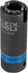 Klein Tools 66031 3-in-1 Slotted Impact Socket, 12-point Deep Sockets. Fixed Price $52.86.
