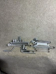 Williams 22pc.tool Lot Ratchet,wrenches,sockets,breaker Bars Sae,metric. Fixed Price $49.00.
