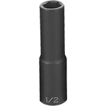 Grey Pneumatic 2016d 1/2" Drive X Deep Length Impact Socket, 6 Point. Fixed Price $12.00.