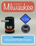 Milwaukee 49-66-6204 5/8" Shockwave Impact Duty 1/2" Drive Shallow Socket. Fixed Price $13.99.