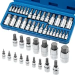 Bates Hex Bit Socket Set - 32 Piece, 1/4", 3/8", & 1/2" Drive, Allen One Size. Fixed Price $45.43.