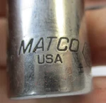 Matco Bd14m6a 3/8" Drive 6 Point Metric 14mm Deep Chrome Socket Usa. Fixed Price $19.88.
