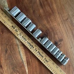 Vintage S-k Socket Set 1/2" Drive 6 Point 12 Pieces 1-1/4" To 7/16" *good*. Fixed Price $207.99.