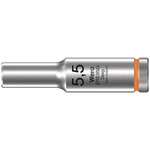 Wera 05004502001 8790 Hma Deep 1/4" Socket 5.5 X 50 Mm. Fixed Price $14.93.