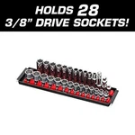 Ernst 8493 2 Rail Twist Lock Socket Boss 13", Red - 3/8". Fixed Price $20.00.