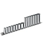 Pgroup 16pcs 1/4" Drive Socket Set, 12-point Deep Metric Size (6-13mm). Fixed Price $34.21.