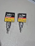 Lot Of 2 New Klutch 3/8 Drive T15 And T10 Torx Bit Sockets. Fixed Price $10.50.