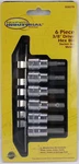 Northern Industrial Tool 6pc 3/8 Drive Hex Bit Metric Socket Set. Fixed Price $15.00.