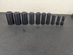 #bm390 Matco Tools Sbdp116ta 3/8" Drive Sae 6 Point Deep Impact Socket Set. Fixed Price $109.95.