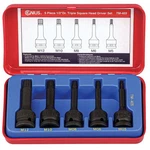Genius Tools 5 Piece 1/2" Dr. Triple Square Impact Bit Socket Set (cr-mo) - T.... Fixed Price $54.86.