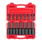 Tekton Sid92330 1/2" Drive Deep 6-point Impact Sockets, 23-piece. Fixed Price $155.00.