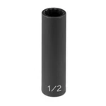 Grey Pneumatic 1124d 3/8" Drive X 3/4" Deep - 12 Point Socket. Fixed Price $16.81.