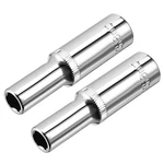 2pcs 3/8-inch Drive 8mm Cr-v 6-point Deep Socket. Fixed Price $11.95.