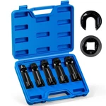 5pcs 12090 Line Socket Set, Fuel Injection Flare Nut 17mm 19mm 21mm 22.... Fixed Price $79.10.
