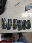 Proto Deep Socket 6 Point 1 , 1-3/16 1-1/4 1-5/16 ,1-3/8, 1-7/1 6,1-1/2. Fixed Price $220.00.