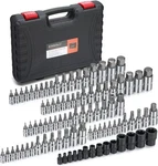 92-piece Allen And Torx Bit Socket Set, 1/4" 3/8" 1/2" Drive One Size. Fixed Price $128.49.